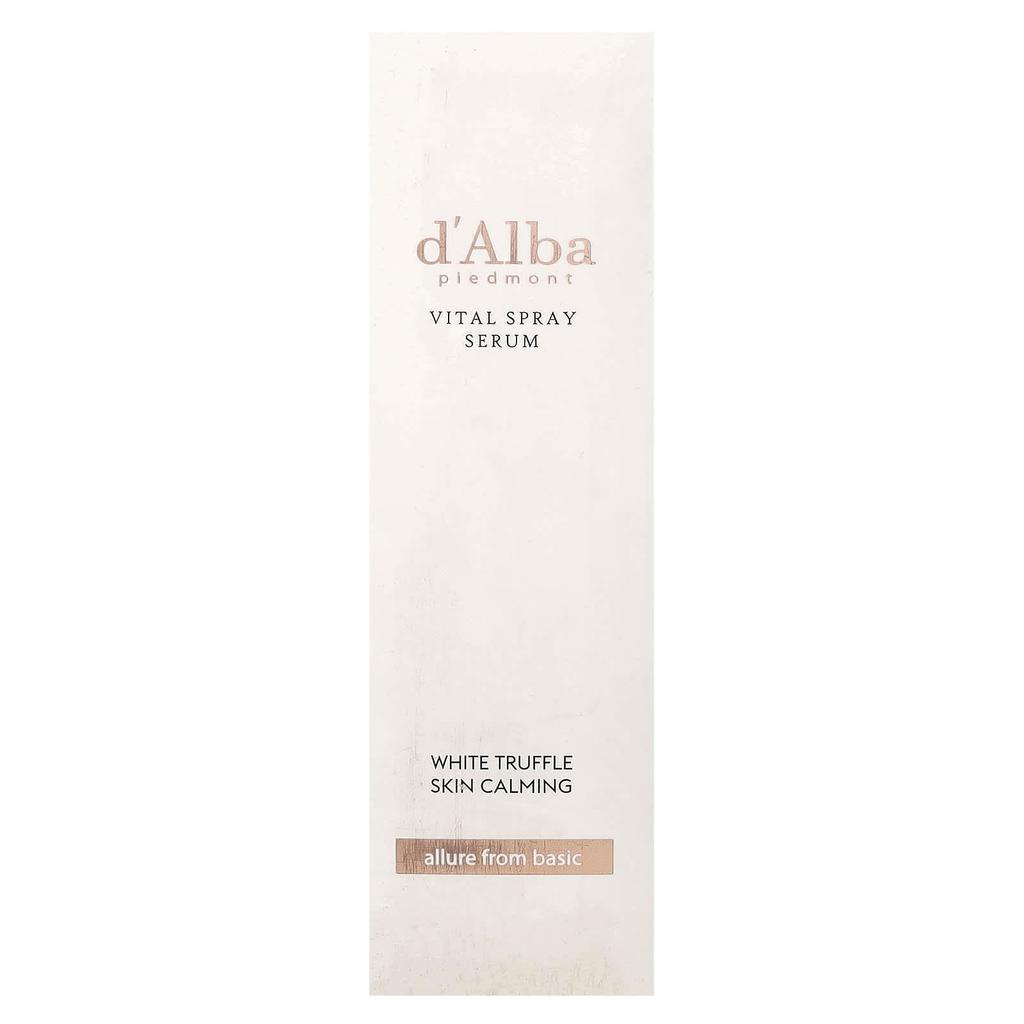 d'Alba White Truffle Vital Spray Serum, 100Ml(3.38Fl Oz)