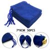 50 Pieces Small Velvet Drawstring Bag Nacelace Birthday
