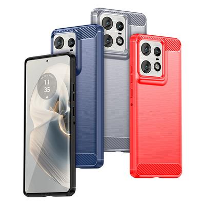 Textured Ultra Thin Silicone Soft Case for Moto Edge 50 Fusion 50 Pro 40 Neo 30 Ultra G24 G04 G34 G84 G54 G14 G73 G53 Full Protection Cover