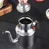 Home Oil Vinegar Dispenser Household Jug Silver Stainless Steel 1pc Vinegar Dispenser Oil Olive Pot Pourer Sauce