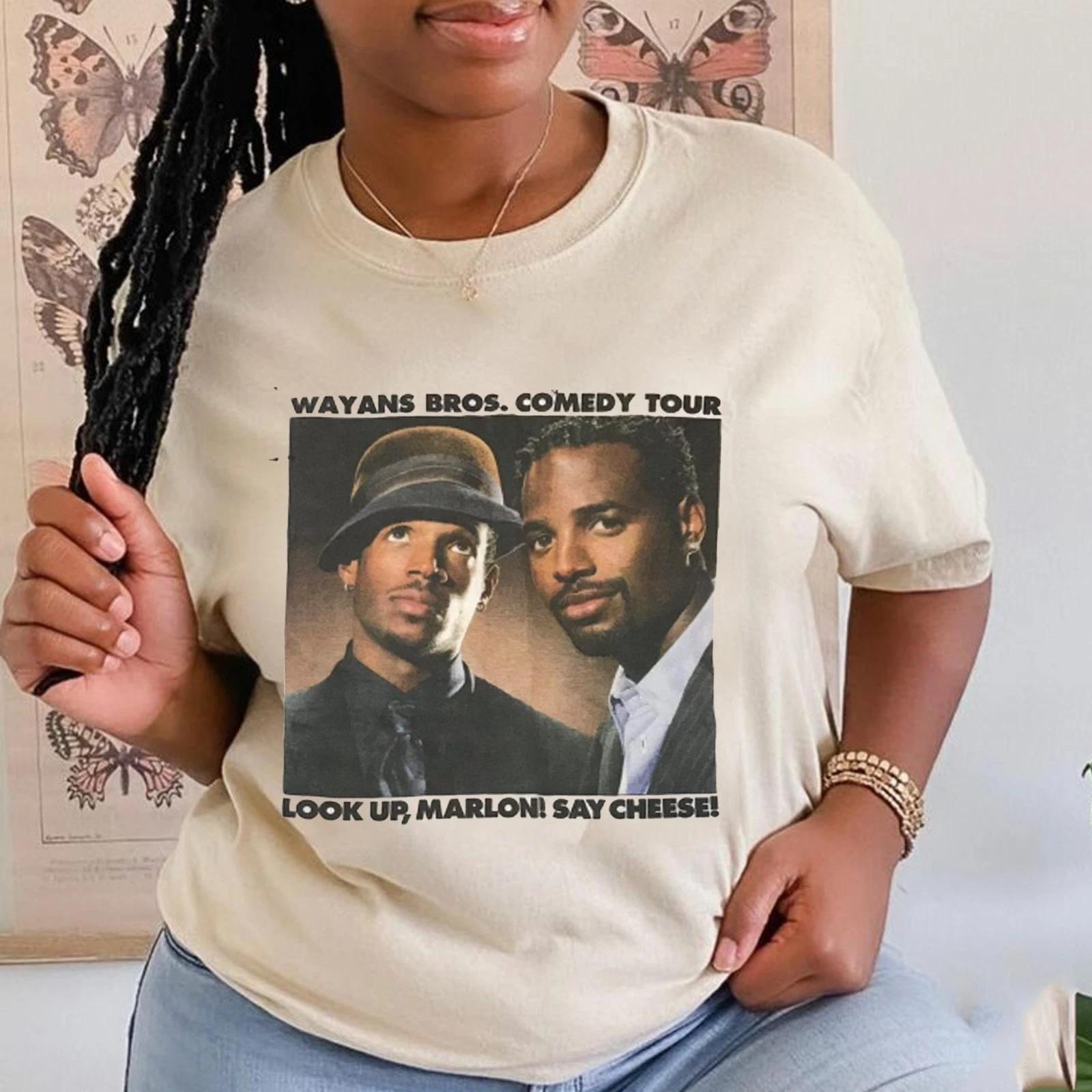 The Wayans Bros Comedy Tour Tee, Funny Wayans Brothers T-shirt, 90s TV Show Fans M