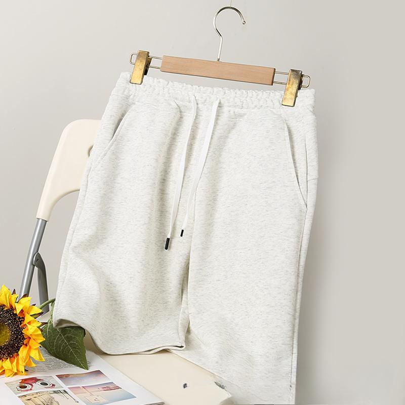Summer Loose Sports Shorts, Casual Fashion Plus Size Elastic Waist, Lace-up Five-point Pants, Unisex