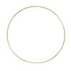 Large Gold Metal Floral Hoop Wreath Round Frame Embroidery Ring for Wedding Christmas Wall Hanging