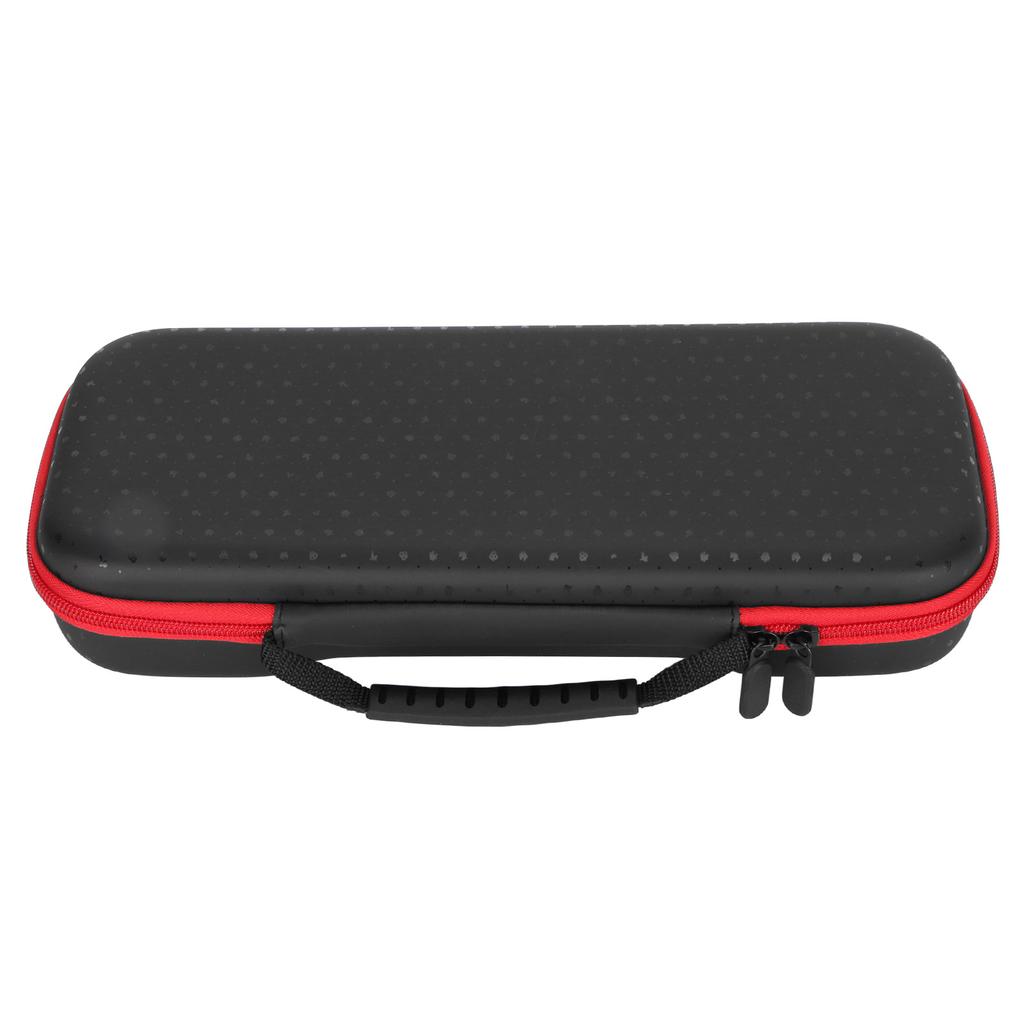 Handheld Console Carrying Case Waterproof Shockproof EVA Hard Carrying Case for ROG ALLY Red Zipper