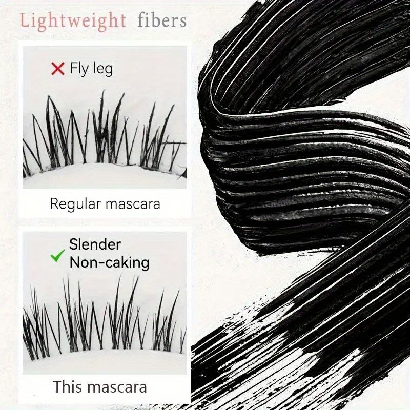 Slim, Curling, Double-headed Mascara, Waterproof, Sweat-proof, Not Easy To Smudge, Plain-faced, Fine-brush-headed Mascara