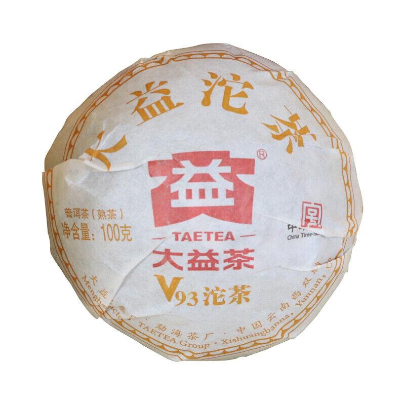 

Dayi V93 Юньнань Мэнхай TAETEA Пуэр Китайский чай Пуэр Туо Ча 2018 Спелый Пуэр 100g/3.52oz