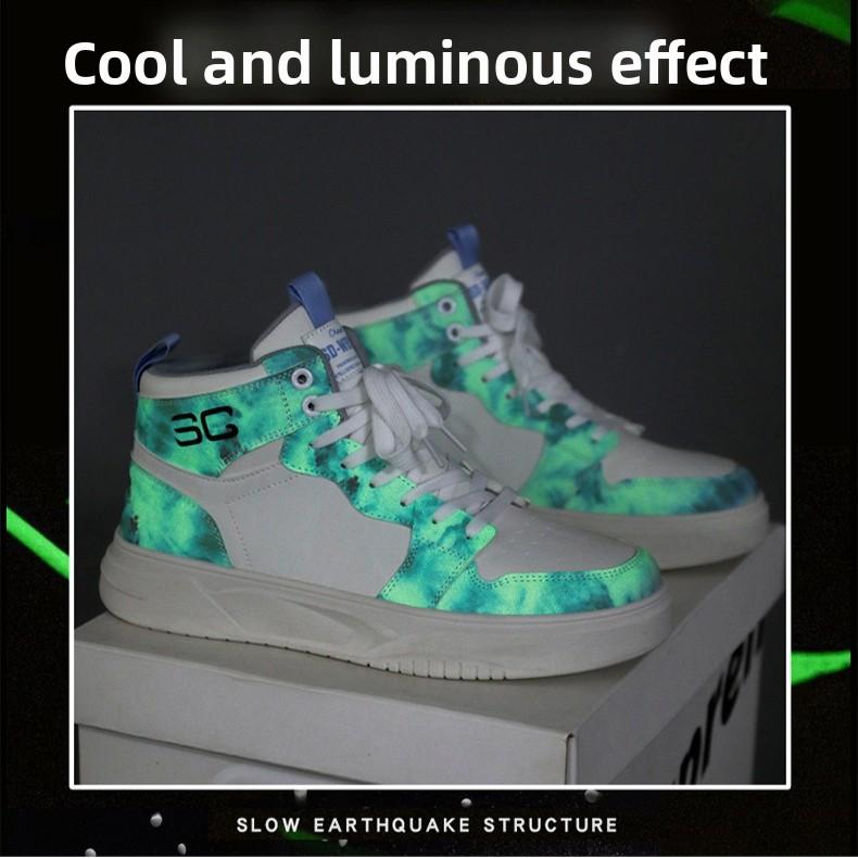 Fashion Shoes for Men High-top High-quality Platform Board Shoes Big Head Leather Sneaker Outdoor Leisure Men's Shoes Zapatillas Hombre