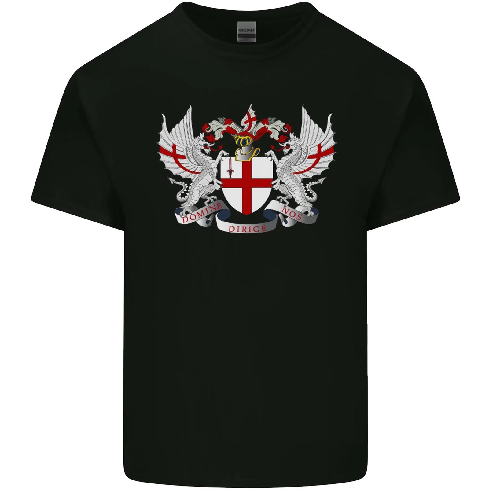London Coat of Arms England St Georges Day Kids T-Shirt Childrens S