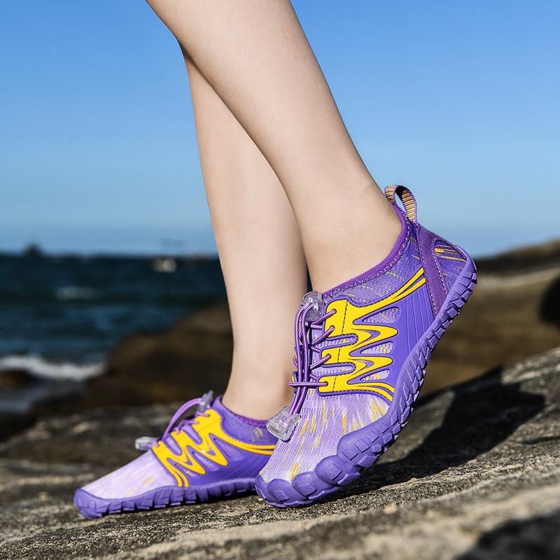 Children's Beach Shoes Non-slip Wading Shoes Anti-cut Barefoot Entertainment Quick-drying Shoes Convenient Non-slip Five-finger Creek Shoes