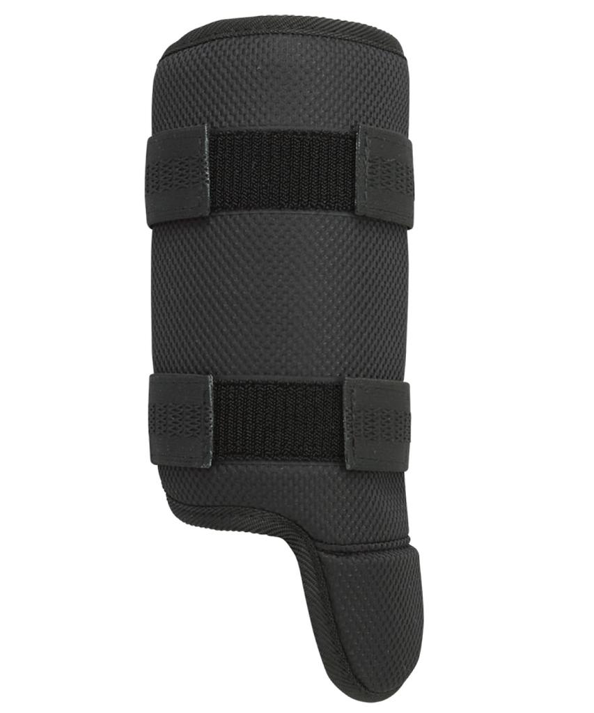 SSK Baseball Foot Guard for High School Baseball FG001R Black Batter Batters, Compatible, (90), Left-Handed