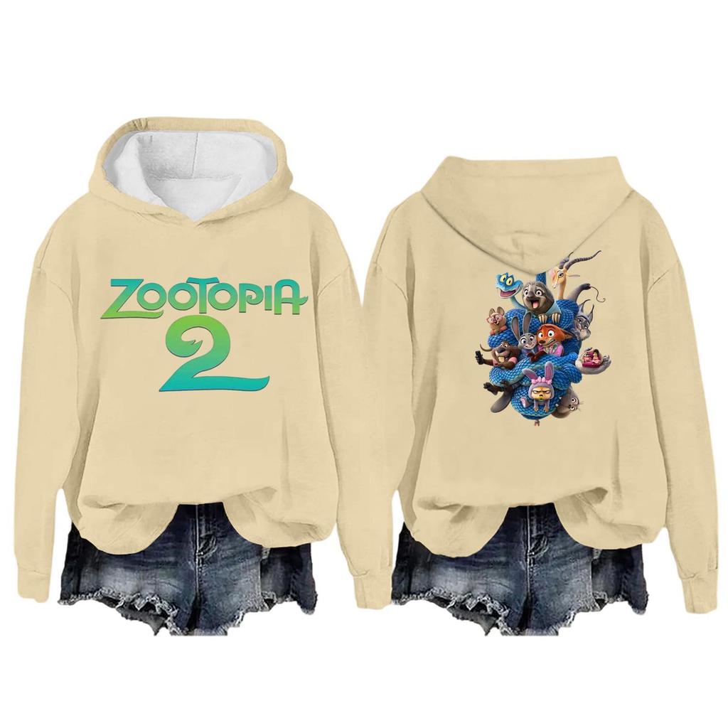 Women's Casual Long-Sleeved Pullover Hoodie With Print