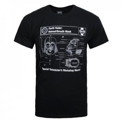 Official Mens Haynes Darth Vader T-Shirt