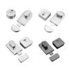Round Indicator Privacy Door Lock 304 Stainless Steel Toilet Indicator Lock Simple Install for Offices Schools & Malls