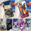 Watercolor French Bulldog Painting For Samsung Galaxy M15 M55 M33 M13 M23 M53 M31 M51 M14 M34 M54 M20 M30s M52 M32 Phone Case