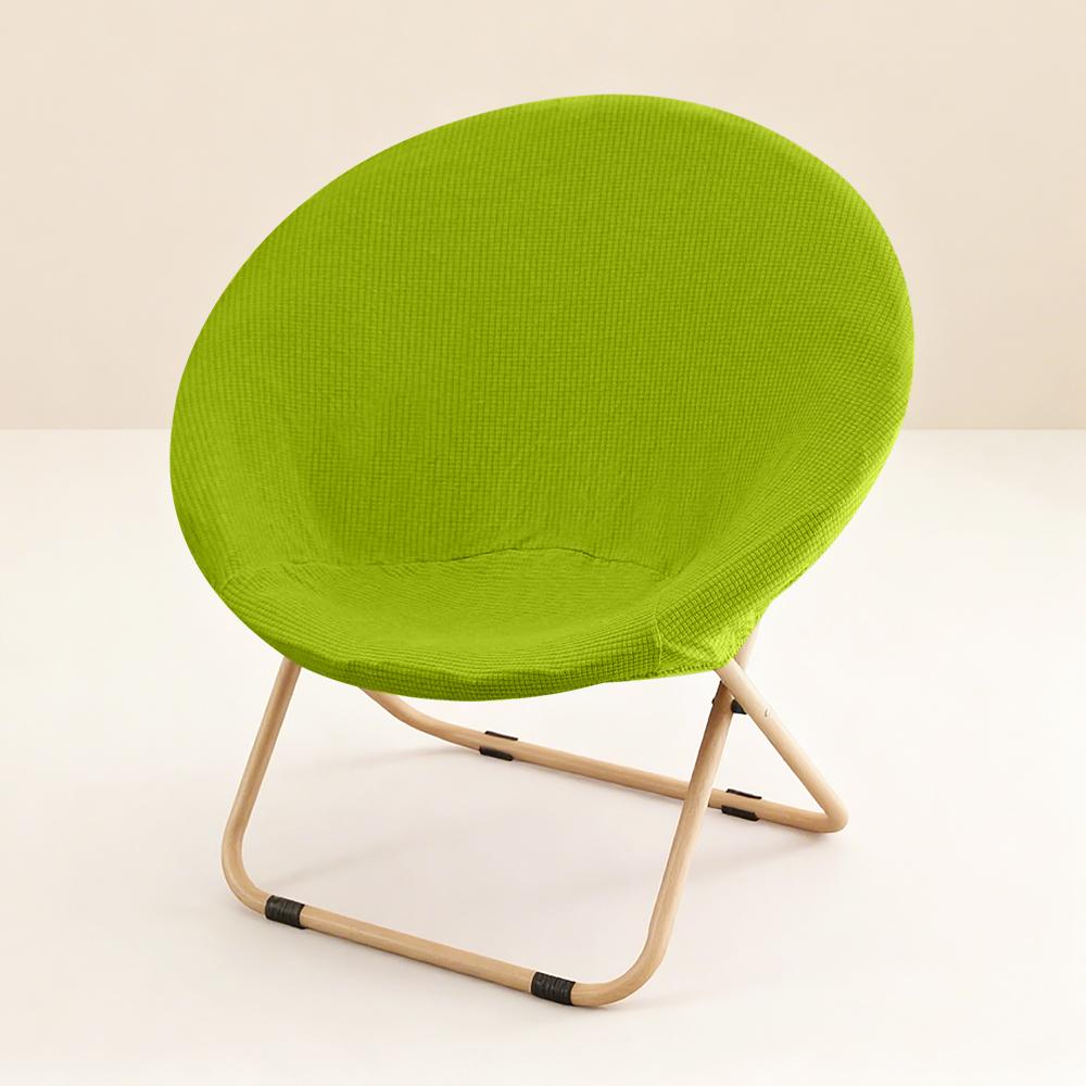Funda Redonda para Silla Saucer Suave Elástica Funda para Silla Luna para Protección de Muebles Protector para Silla Plegable de Camping para Exteriores