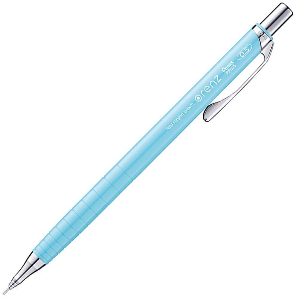 Pentel Orenz Mechanical Soda Blue of 0.5mm Pencil, XPP505-GS [Set 5]