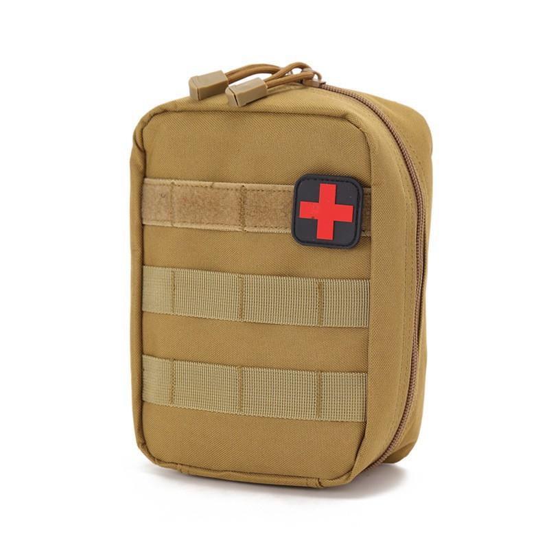 Oxford Cloth Junkie Polyester Medical Kit Tool Waist Bag First Aid Outdoor Mountaineering Life-saving