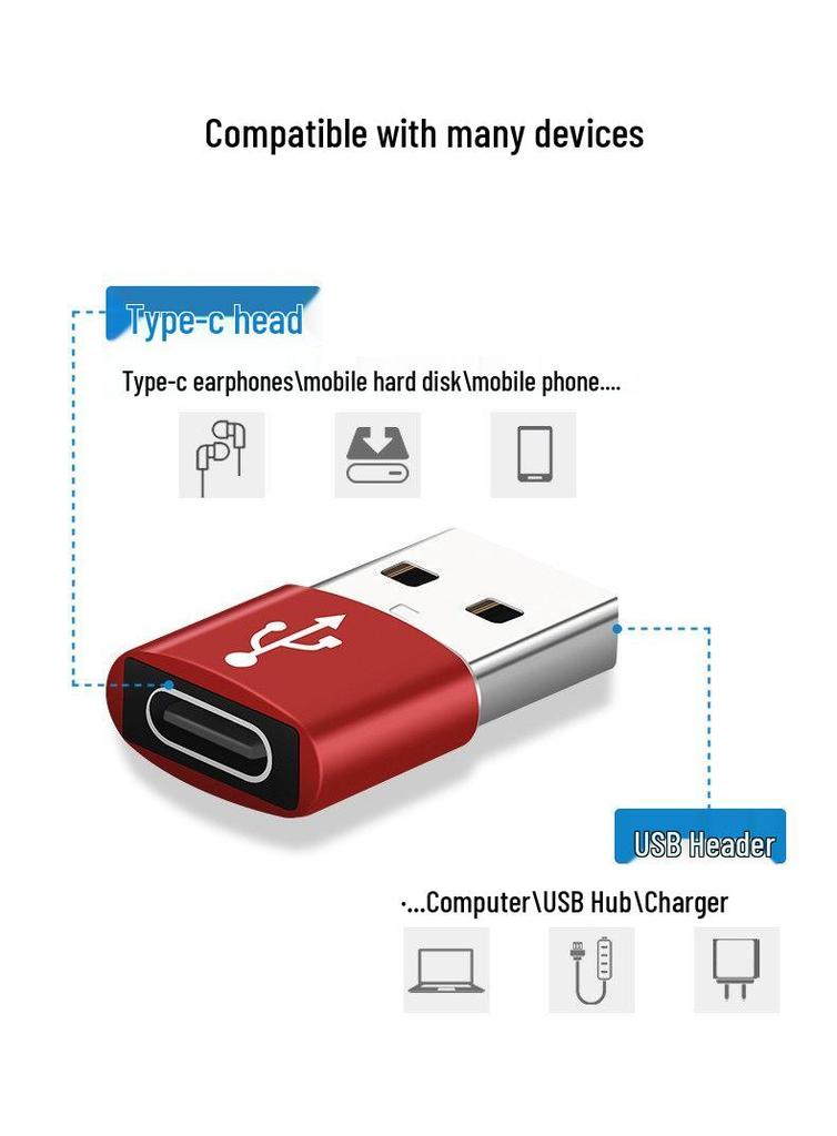Type-C To USB 3.0 OTG Adapter for Huawei and Xiaomi Phones and Laptops