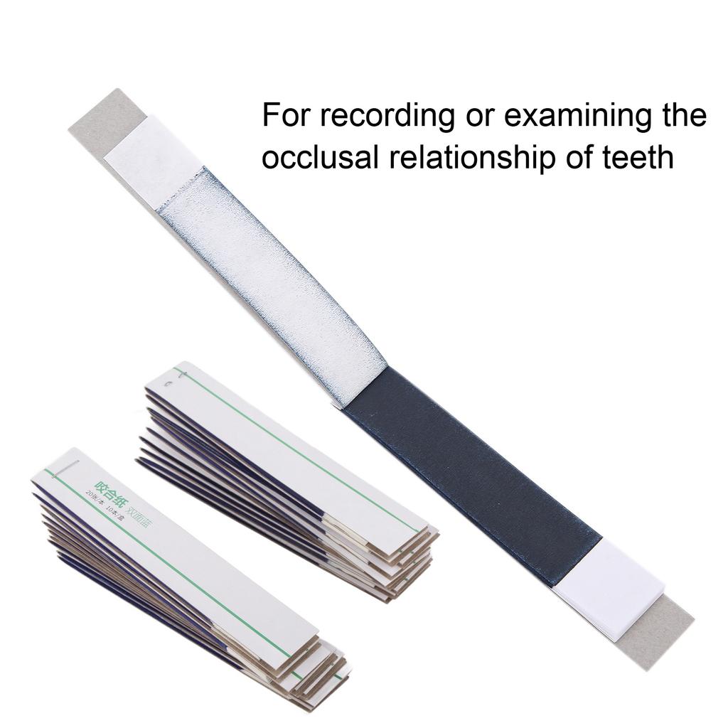 Dental Bite Articulating Paper Strips Dental Oral Teeth Care Dentist Supplies Accessory