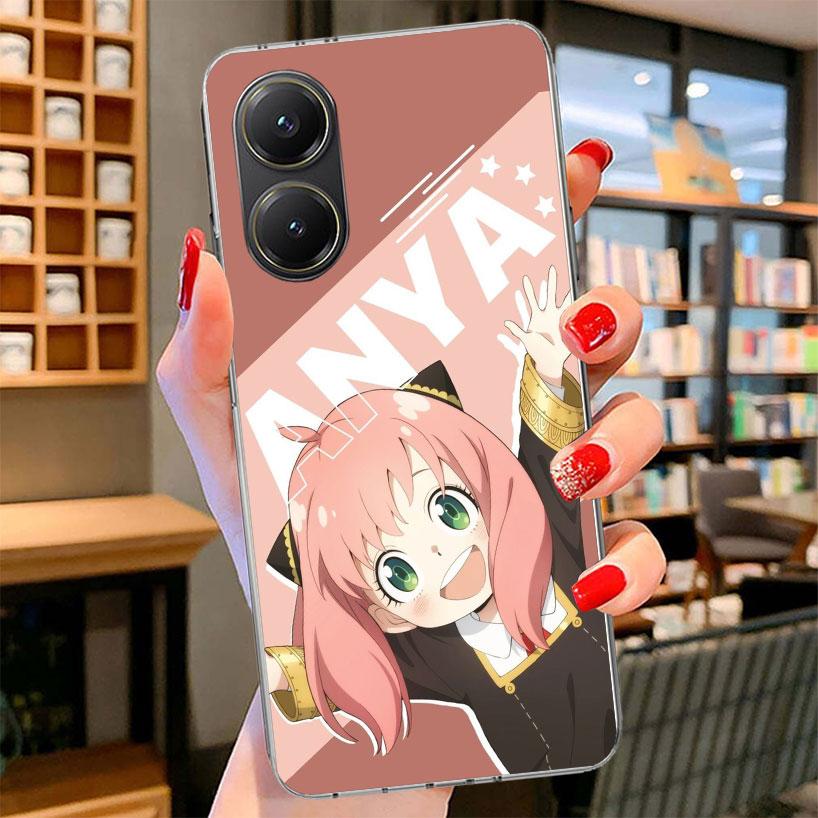 S-Spy Family Anya Phone Case For Xiaomi Poco F7 Ultra X7 X6 X5 Pro M7 Redmi 15C 15 13C 13 12C 12 10C 10 9A 9C 9T 9 Shell Poco F7