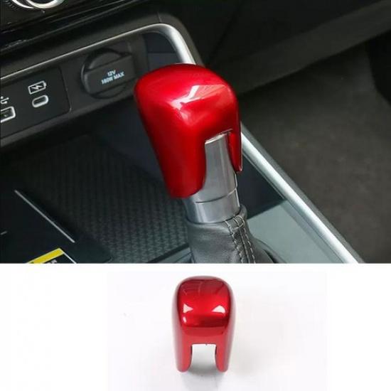 Red Gear Shift Knob Cover Trim 1pcs For Honda CRV CR-V  2024 Accessories