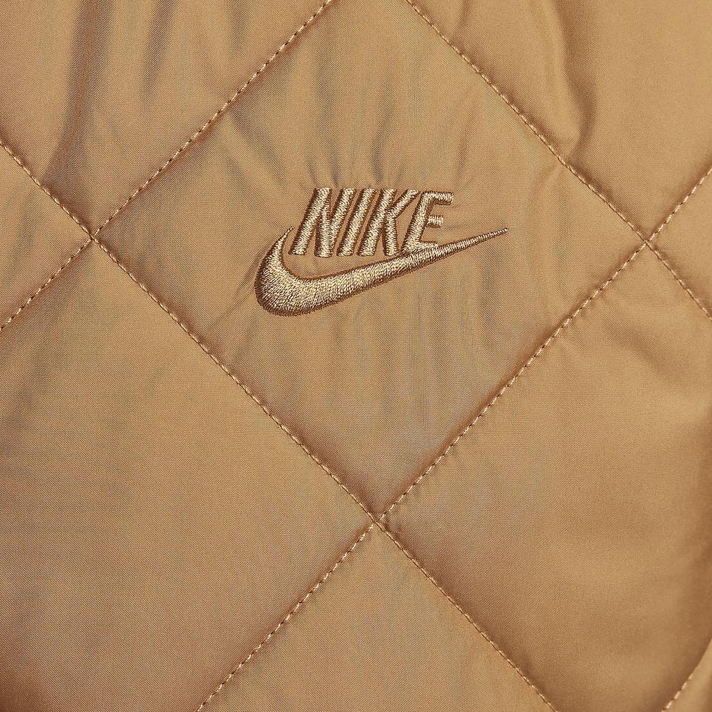 Nike Solid Color Sports Warm Fashion Jacket Men Jackets Khaki FZ0635-224