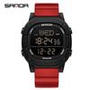 Sanda 9078: Luminous Waterproof Sports Watch for Teens and Adults with Alarm Feature