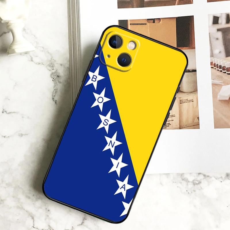 Bosnia and Herzegovina Passport Phone Case For iPhone 17 16 15 14 13 11 12 Pro Max Plus 12 13 Mini 16e 17 Air Cover Coque