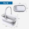 Eyliden Folding Laundry 10L Easy for Outdoor Car Fishing Shoe 36 X 19 X Car Foot Foldable Washing Bucket with for Soaking Clothes and Shoes Bucket,