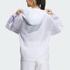 Adidas Jackets Women's White Hooded Non Detachable Moderate IP0751