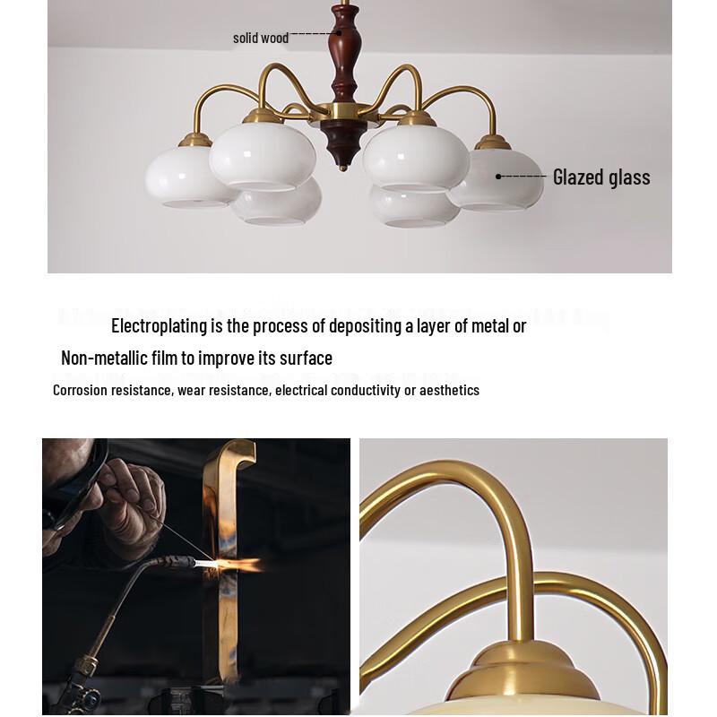 Liangtu Pastoral Style Multi-Room LED Lamp