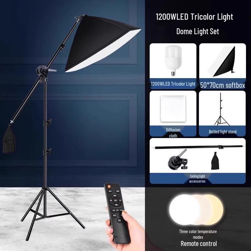 5070 Softbox Lighting Kit for Photography & Video Broadcasting: Indoor Portrait & Clothing Shooting