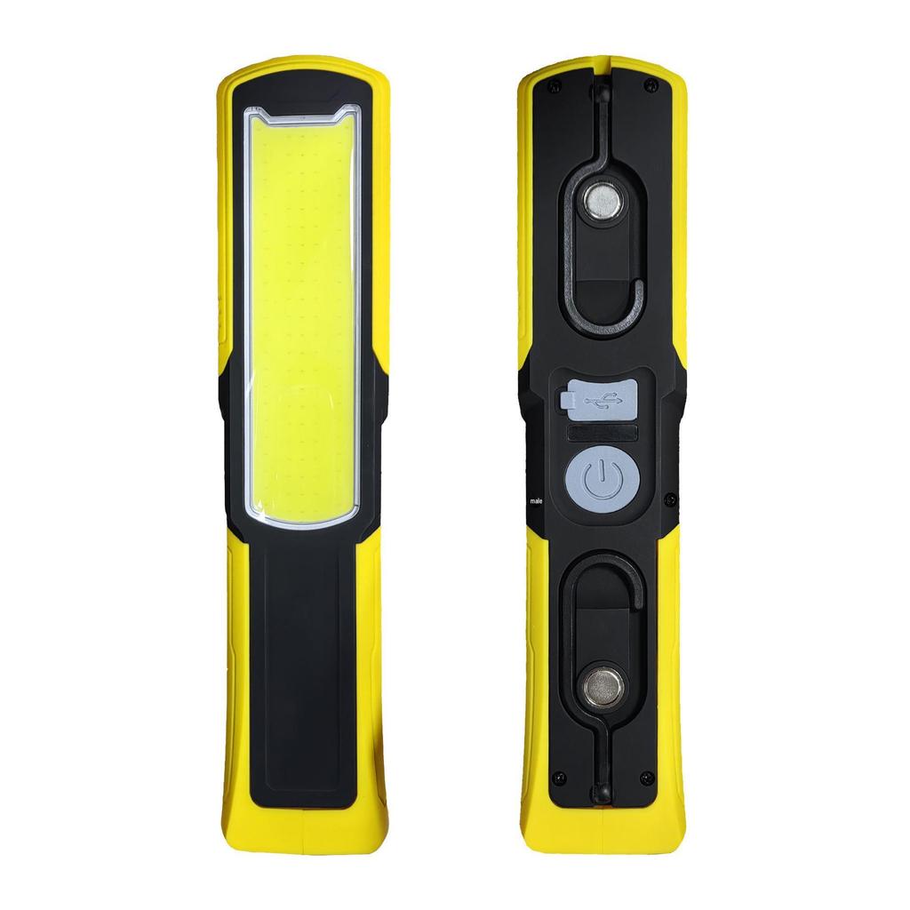 Magnetic Rechargeable Super Bright Car Repair Light: Portable Mini Outdoor Camping Flashlight.