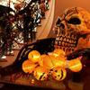 Adorable Led Pumpkin String Fairy Lights For Enchanting Halloween Home Decoration