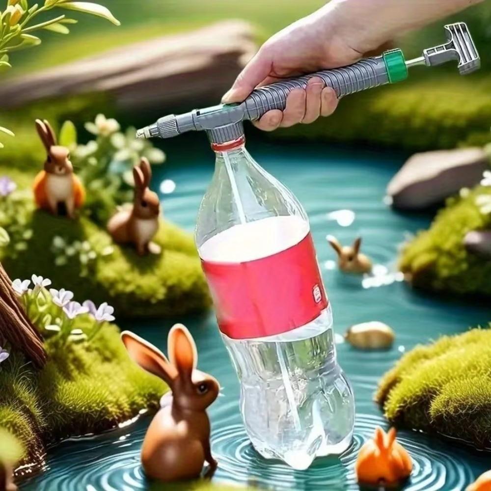 Quick Connect Manual Sprayer Universal Fit Spray Head Watering Can Bottle Spray Nozzle Outdoor