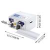 Automatic Wire Stripper Machine 300V, Computerized Wire Stripping and Peeling Machine, Wire Stripping Tool with Straightener and Collection Plate for