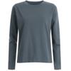 Shop   Women S Solid CoTTon Slim Long Sleeve T ShirT Black Dai wSh 12093