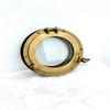 30.48 Cm Canal Boat Double Porthole Mirror, Nautical Wall Décor, Maritime Ship Window for Coastal Beach House Style Gift