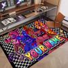 Custom Name Text Crystal Velvet Rug,Five Nights at Freddy’s Soft Plush Decorative Non Slip Floor Carpet