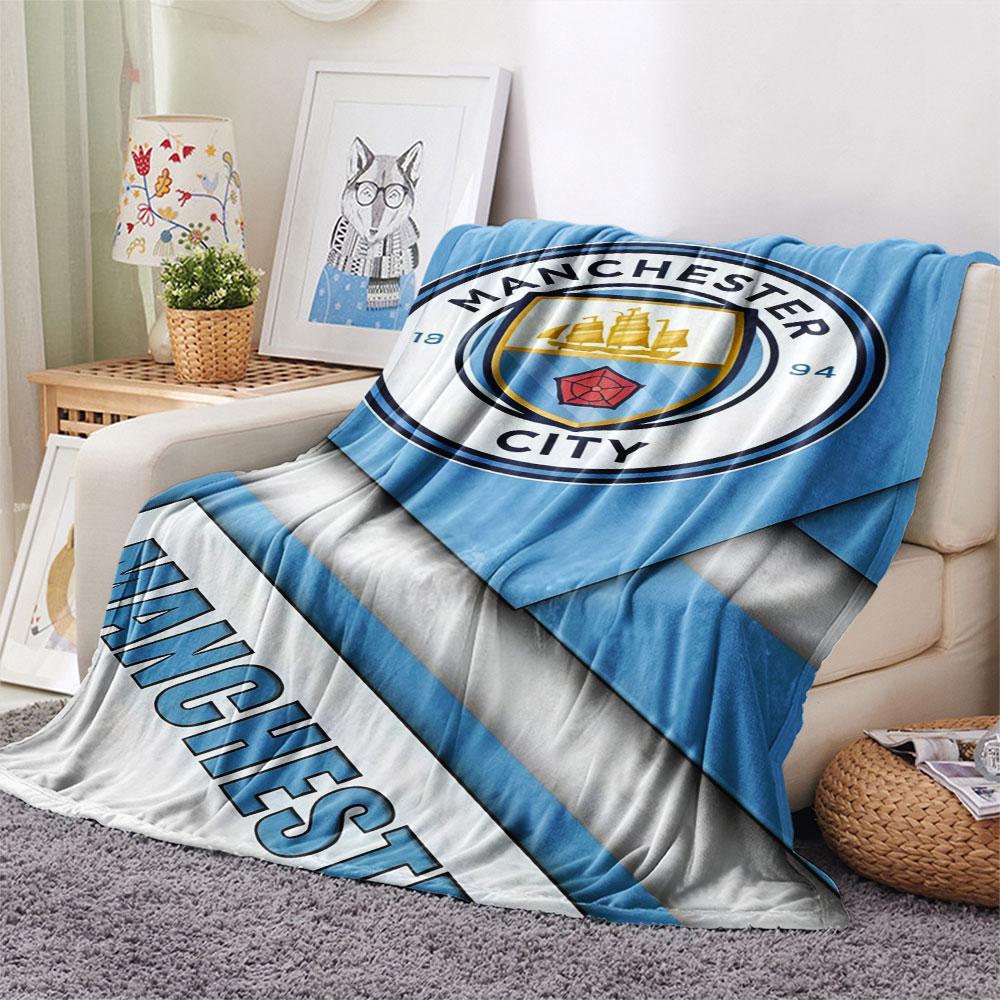 Fearless MCFC Crew Blanket, High quality Comfortable for All Seasons, Home Decor, Warmth and Comfort