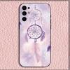 Dreamcatcher Feather Phone Case For Samsung S25,S24,S21,S22,S23,S30,Ultra,S20,Plus,Fe,Lite,Note,10,9,5G Black Cover