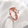 Open Ring Christmas Exaggerated Heavy-duty Adjustable Ring
