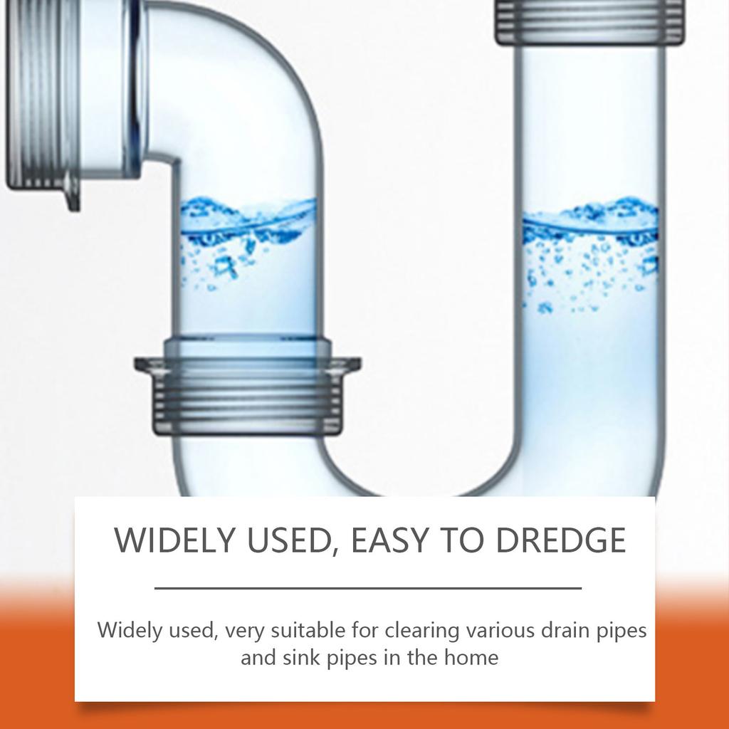 Jue-Fish Powerful Kitchen Pipe Dredging Agent Dredge Deodorant Toilet Sink Drain Cleaner Sewer Fast Cleaning Tools