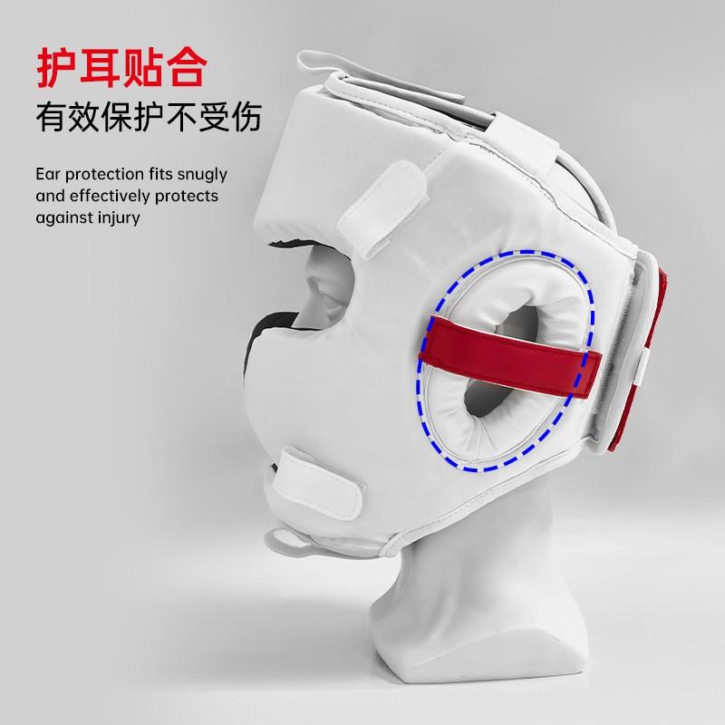 Combat Sports Head Guard Boxing Muay Thai Sanda Training Protective Helmet With Optional Face Mask