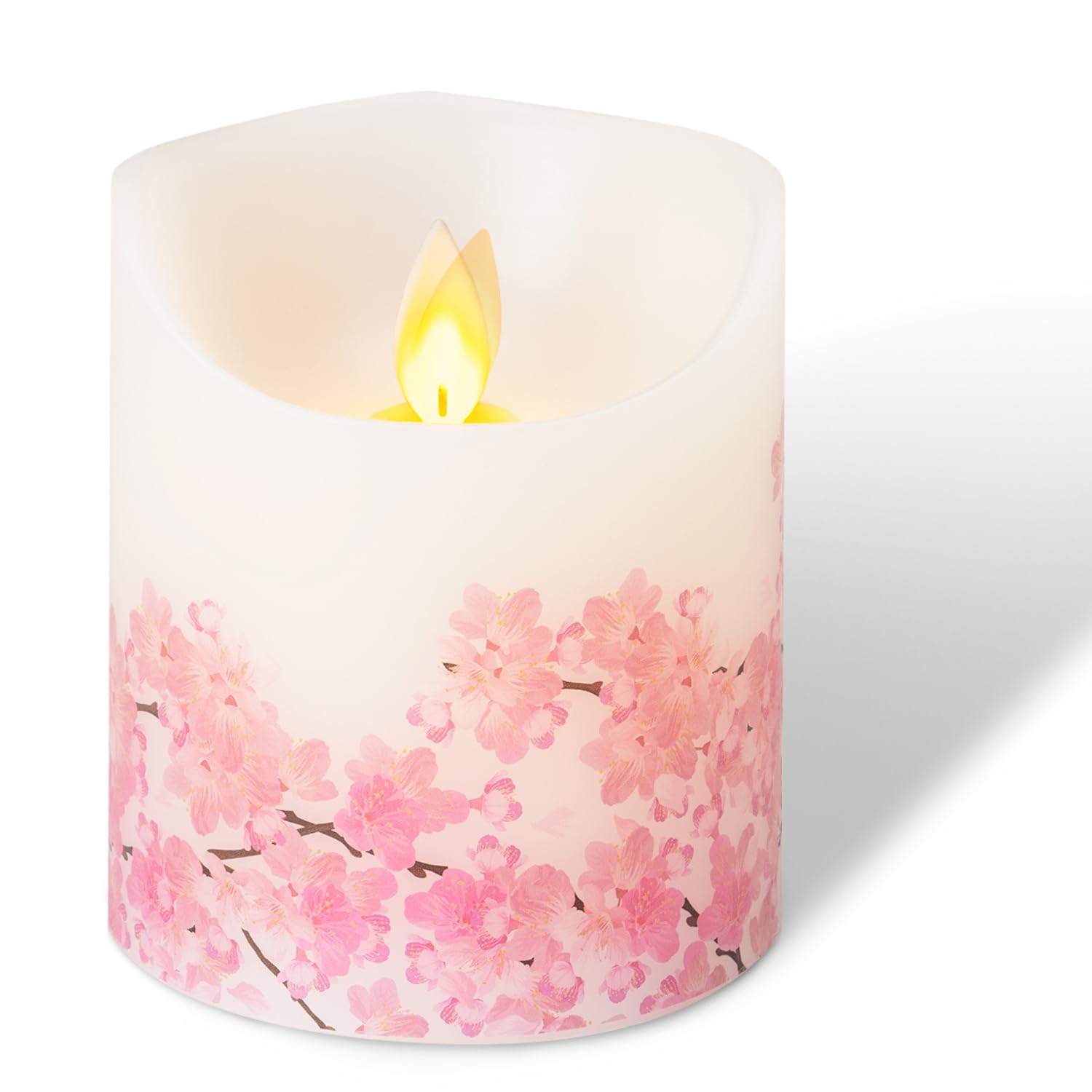 

Fukushodo Buddhist Altar LED Candle Flickering Flame by Funeral Candle Battery Operated LED Candle [Recommended Professionals] (Sakura)