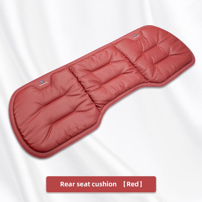 Hub Caps Car Soft Seat Cushion Front Rear Cover Protector Pad Leather Auto Interior For Volkswagen VW T-Cross Passat Polo Arteon