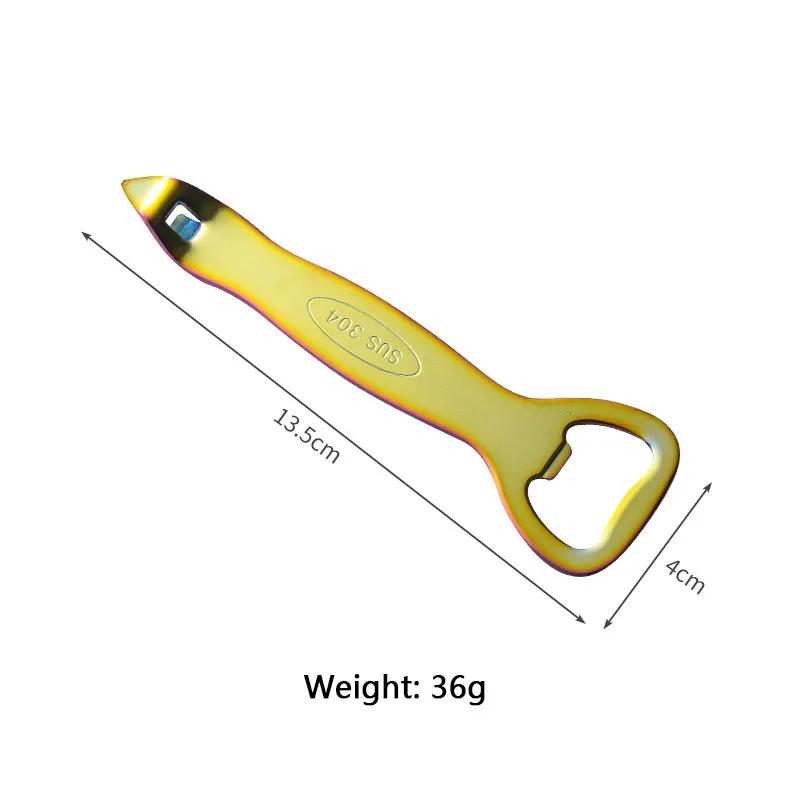 Thickened 304 Stainless Steel Beer Bottle Opener Portable Bottle Opener Cap Opener Restaurant Kitchen Accessories Small Tools