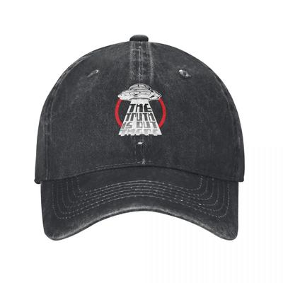 Z Archiwum X Prawda Jest Gdzieś Tam Unisex Czapki Baseballowe Seriale TV Postarzane Dżinsowe Kapelusze Czapka Vintage Outdoor Prezent