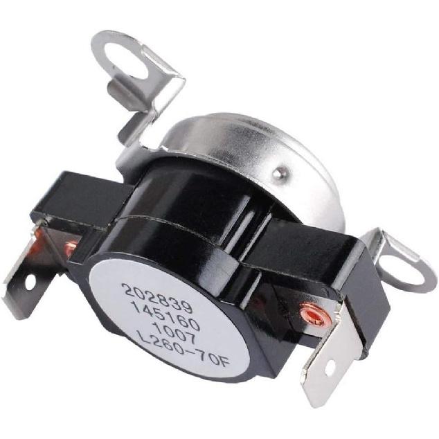 Siwdoy 3204267 Dryer High-Limit Thermostat Compatible with Frigidaire Electrolux Dryer PS446428 AP2131477 508516 73204267
