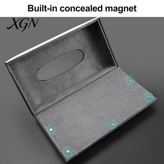 No Jam Tissue Box for Car Box, Sun Visor Type Block Hanging Container, Towel Napkin Holder, Holder Paper Rack Organizer, Stable Dispenser Auto Vehicle